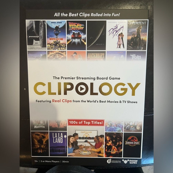 Clipology, The Premier Streaming Board Game, Family Game - Picture 1 of 6